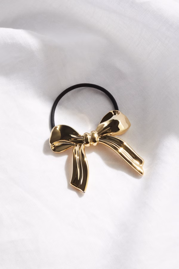 Hair Elastic with Bow Detail