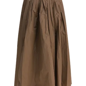 'S Max Mara Jokey Pleated Midi Skirt
