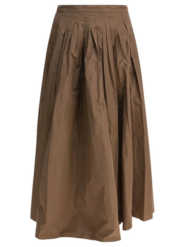 'S Max Mara Jokey Pleated Midi Skirt