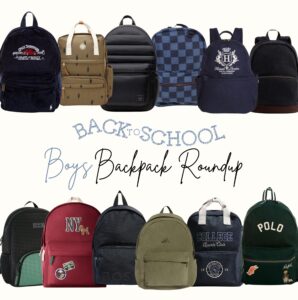 Boys Backpack Roundup