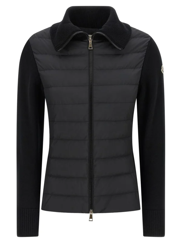 Moncler Padded Zip-Up Cardigan