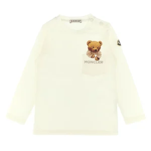 Moncler Enfant Bear Printed T-Shirt