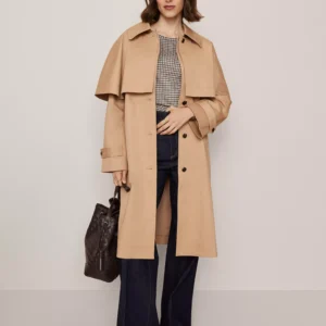 Removable Cape Trench Coat