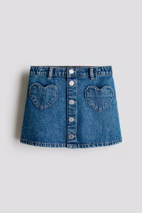 A-Line Denim Skirt