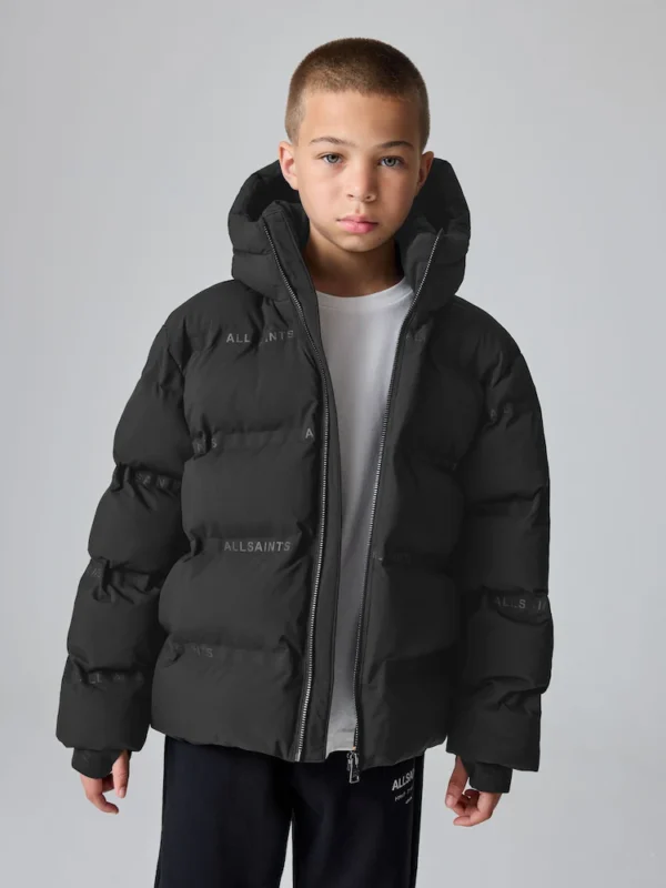 smALLSAINTS Black Short Padded Coat