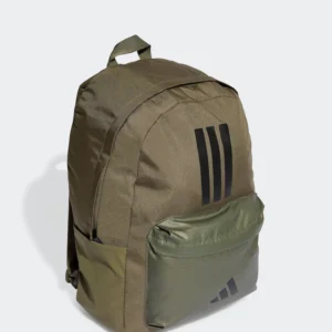 Adidas Green Classic 3 Bar Logo Backpack