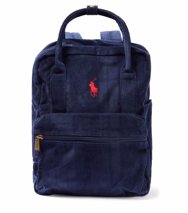 Polo Ralph Lauren Kids Corduroy backpack