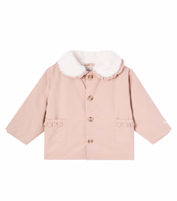 Donsje Baby Tjarda ruffled cotton jacket
