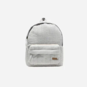 Quincy Mae  Mini Backpack || Blue Gingham