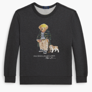 Kids' Polo Bear Fleece Crewneck Sweatshirt Polo Ralph Lauren Big Kid
