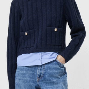 Ellie Collar Layered Sweater French Connection