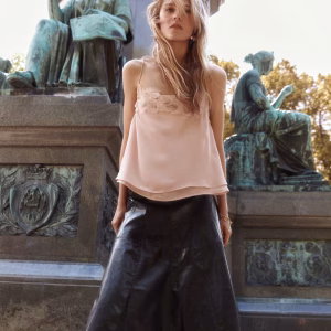 Coated Circle Skirt