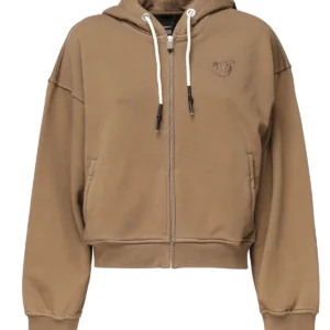Pinko Drawstring Zipped Hoodie