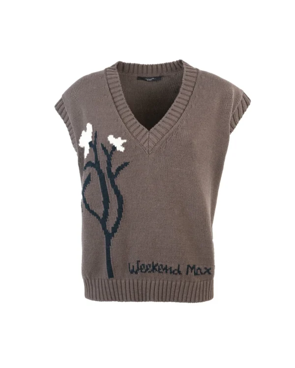 Weekend Max Mara V-Neck Knitted Vest