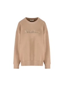 'S Max Mara Monza Logo Embroidered Crewneck Sweatshirt