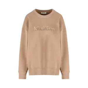 'S Max Mara Monza Logo Embroidered Crewneck Sweatshirt