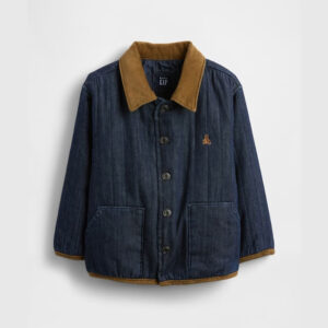 Baby & Toddler Quilted Denim Jacket Medium Wash
