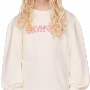 BONTON Kids Off-White Smack Sweatshirt