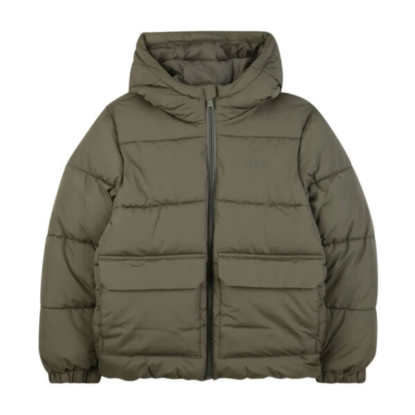 BOSS Kidswear hooded puffer jacket