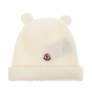 Moncler Enfant Teddy Bear Ears Beanie