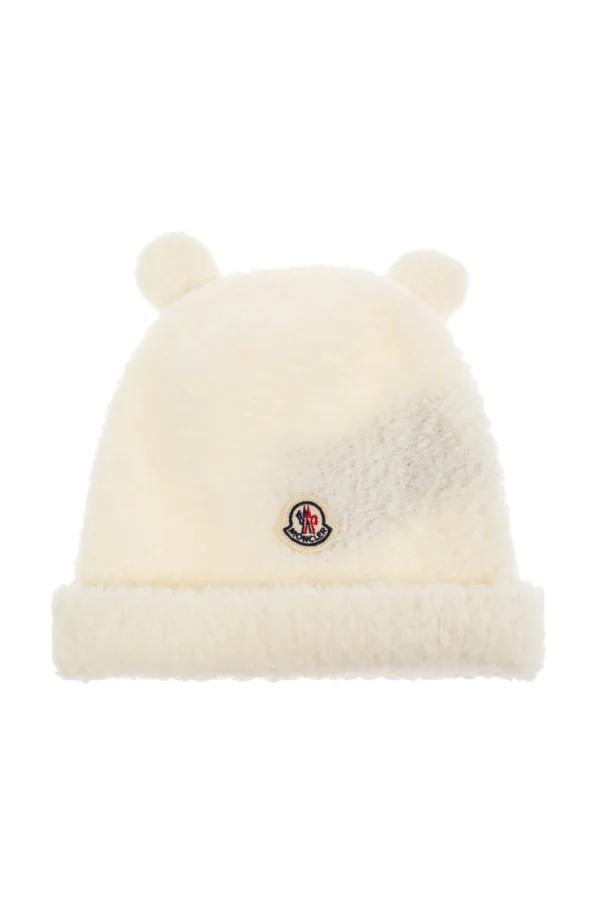Moncler Enfant Teddy Bear Ears Beanie