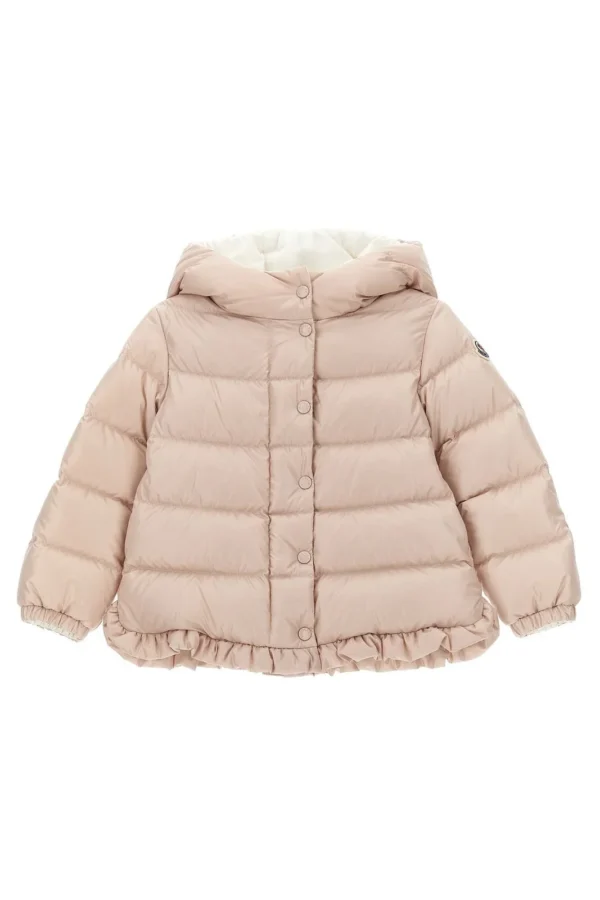 Moncler Enfant Tazui Logo Patch Down Jacket
