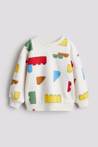 Oversized Printed Sweatshirt