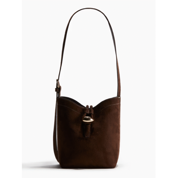 Dark brown Crossbody Bag
