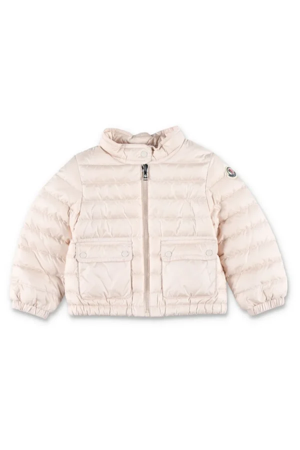 Moncler Enfant Logo Patch Lans Down Jacket