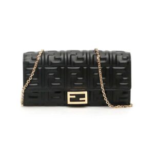 Fendi Motif Baguette Continental Chain-linked Wallet