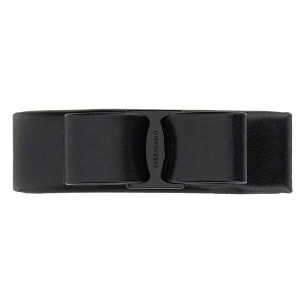 Ferragamo Bow Hairpin Black