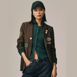 FOUND Patches Oversized Blazer
