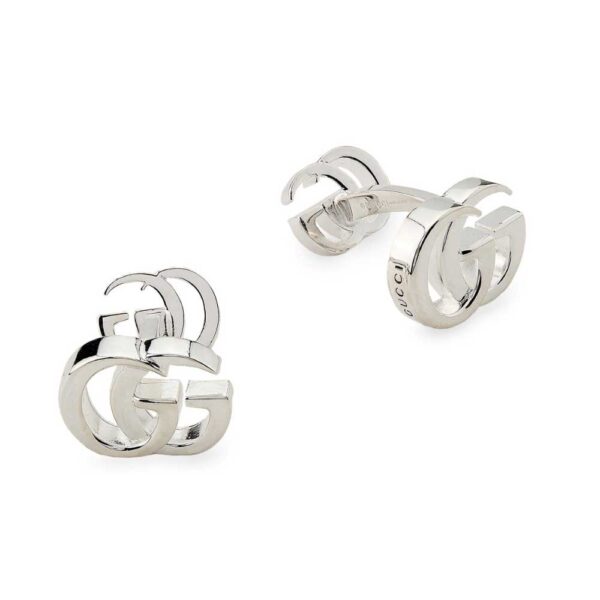 Gucci GG Marmont Sterling Silver Cufflinks