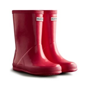 Hunter Kids' First Gloss Waterproof Rain Boot