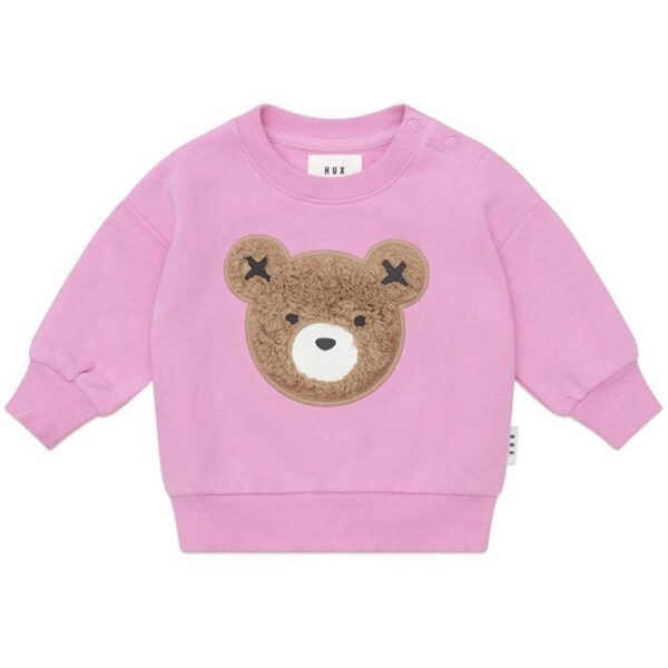 Huxbaby Fuchsia Furry Huxbear Sweatshirt