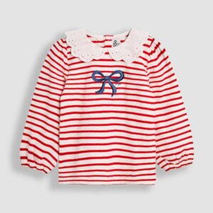 JoJo Maman Bébé Cream Jersey Top