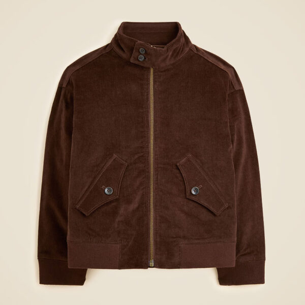 Kids' Harrington jacket in corduroy