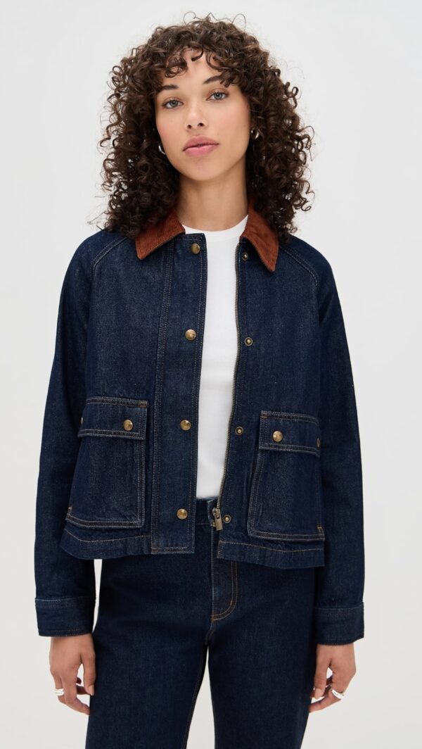 Madewell Denim Trapeze Jacket