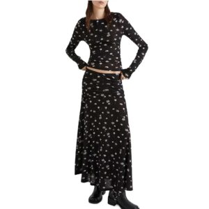 Marella Tulle Jersey Skirt