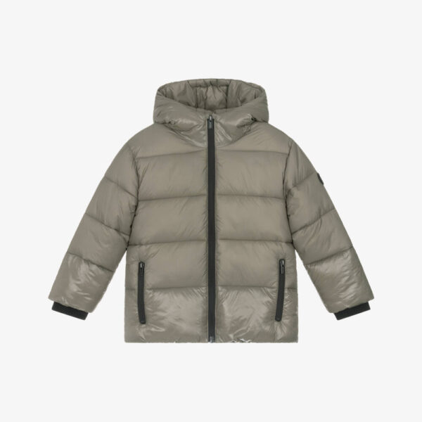 Mayoral Boys Light Khaki Green Puffer Coat