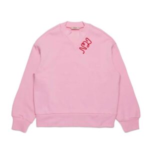 N°21 Kids Logo Patch Crewneck Sweatshirt