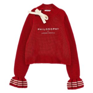 Philosophy Di Lorenzo Serafini Kids ruffled-cuff sweater