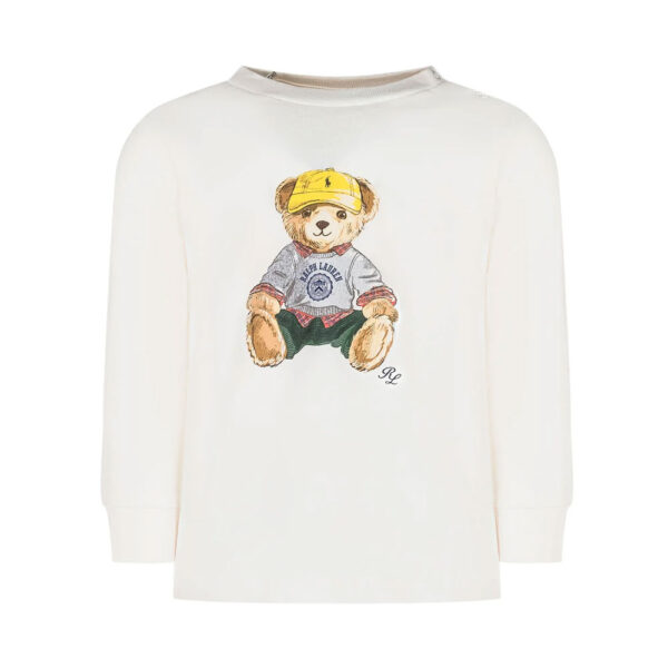 Polo Ralph Lauren Kids Bear-Print Crewneck T-Shirt