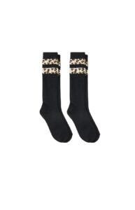 Cat & Jack™  Girls’ 2pk Leopard Knee Socks