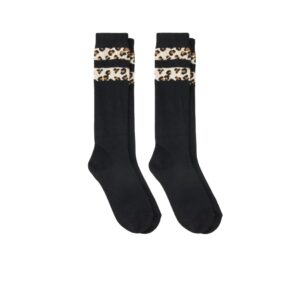 Cat & Jack™  Girls' 2pk Leopard Knee Socks