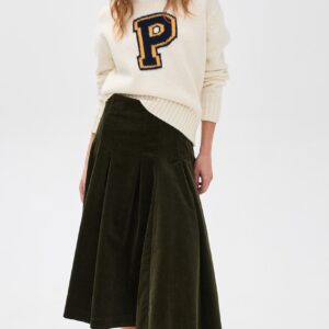 Polo Ralph Lauren Wale Corduroy A Line Skirt