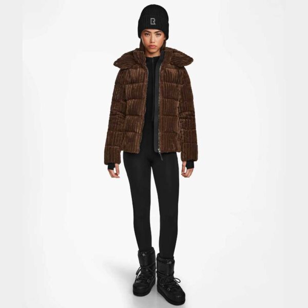 Rudsak mirry ff women's velvet corduroy down puffer