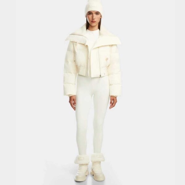 Rudsak yvette women's crop corduroy down puffer