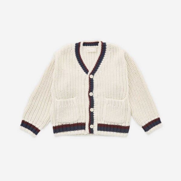Rylee + Cru  Collegiate Cardigan || Natural
