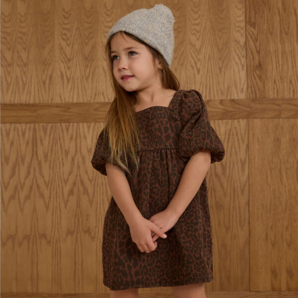Rylee + Cru Gretta Babydoll Dress || Leopard